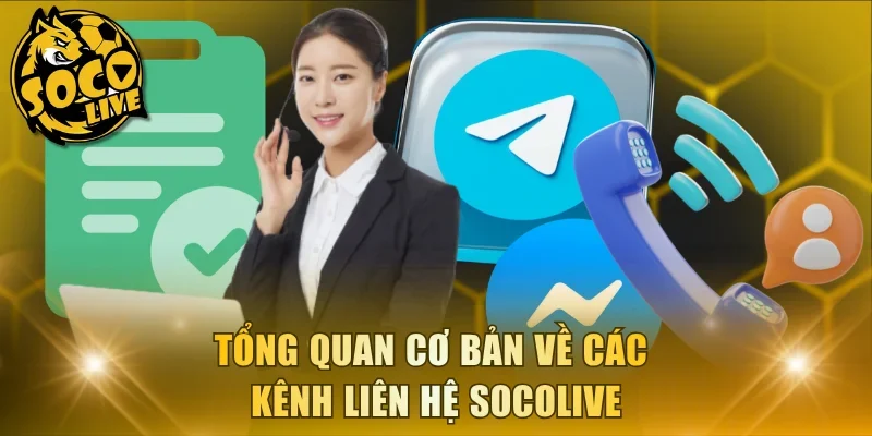 Tổng quan cơ bản về các kênh liên hệ Socolive